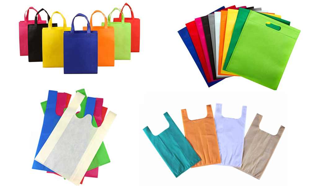 Non-Woven/ Reusable Bags Line - D Cut, W Cut, Loop Handle Bags